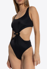 Versace Cut-Out One-Piece Swimsuit 1018118 1A12914-1B000