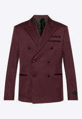 Versace Double-Breasted Wool Blazer 1018840 1A12649-1LH50