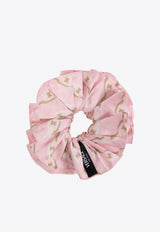 Versace Chain-Print Elastic Scrunchie 1018500 1A13717-5PC60