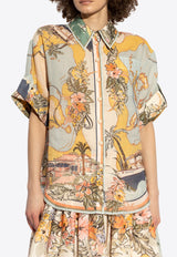 Zimmermann Talo Printed Shirt 1785TRS253 0-NAUMP