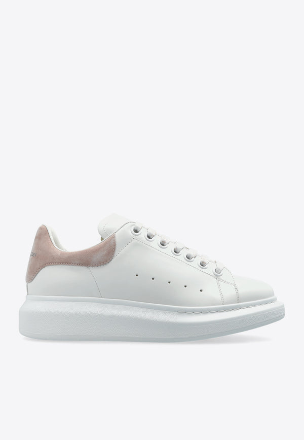 Alexander McQueen Oversized Leather Sneakers 553770 WIEF1-9182