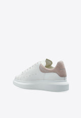 Alexander McQueen Oversized Leather Sneakers 553770 WIEF1-9182