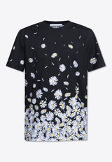 Moschino Daisy-Print Crewneck T-shirt 251ZZ A0719 0241-4555