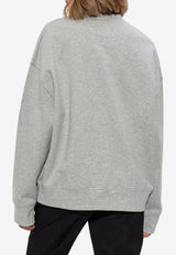 Stella McCartney Logo Charm Crewneck Sweatshirt 6J0263 3SPZ69-1262