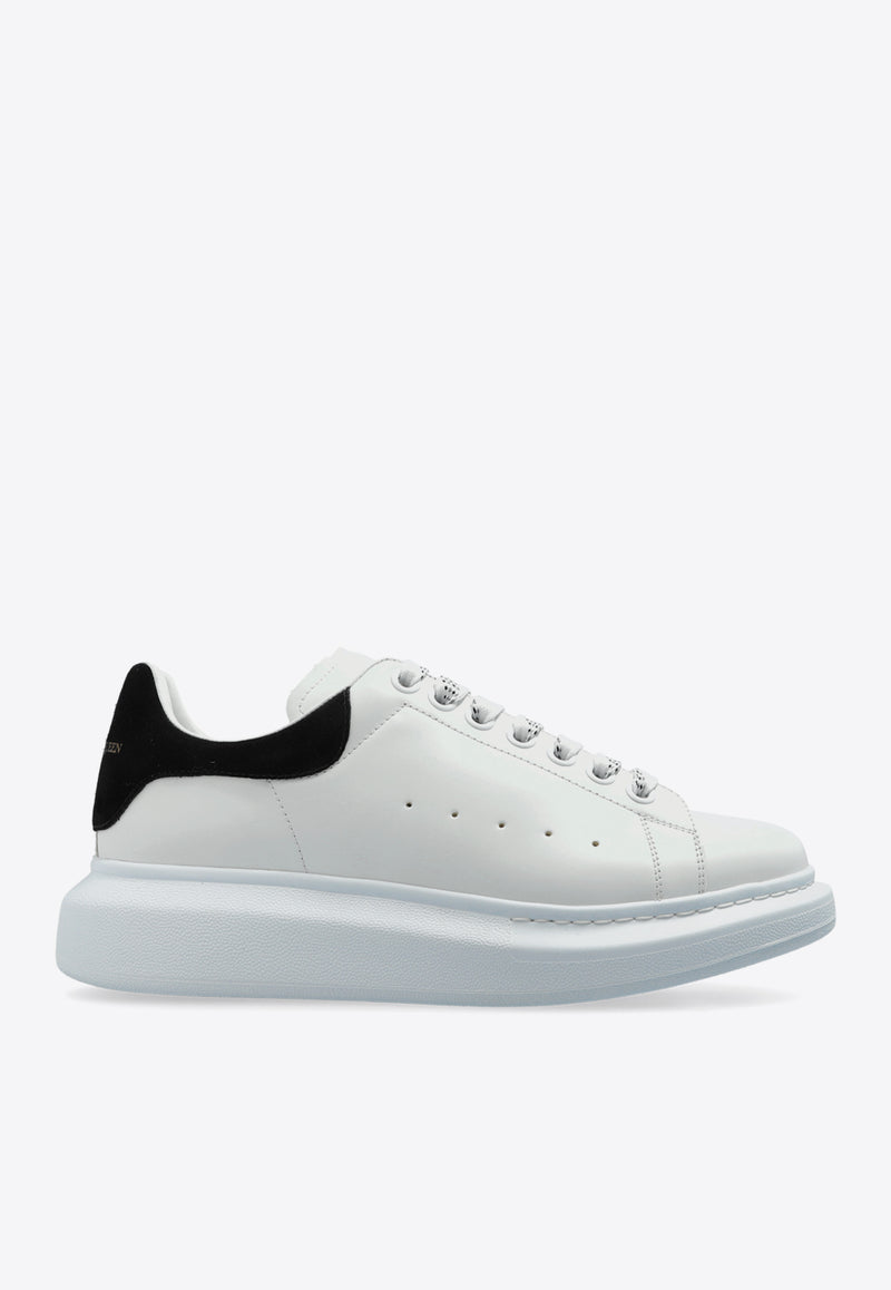 Alexander McQueen Oversized Leather Sneakers 553770 WIEF1-9061