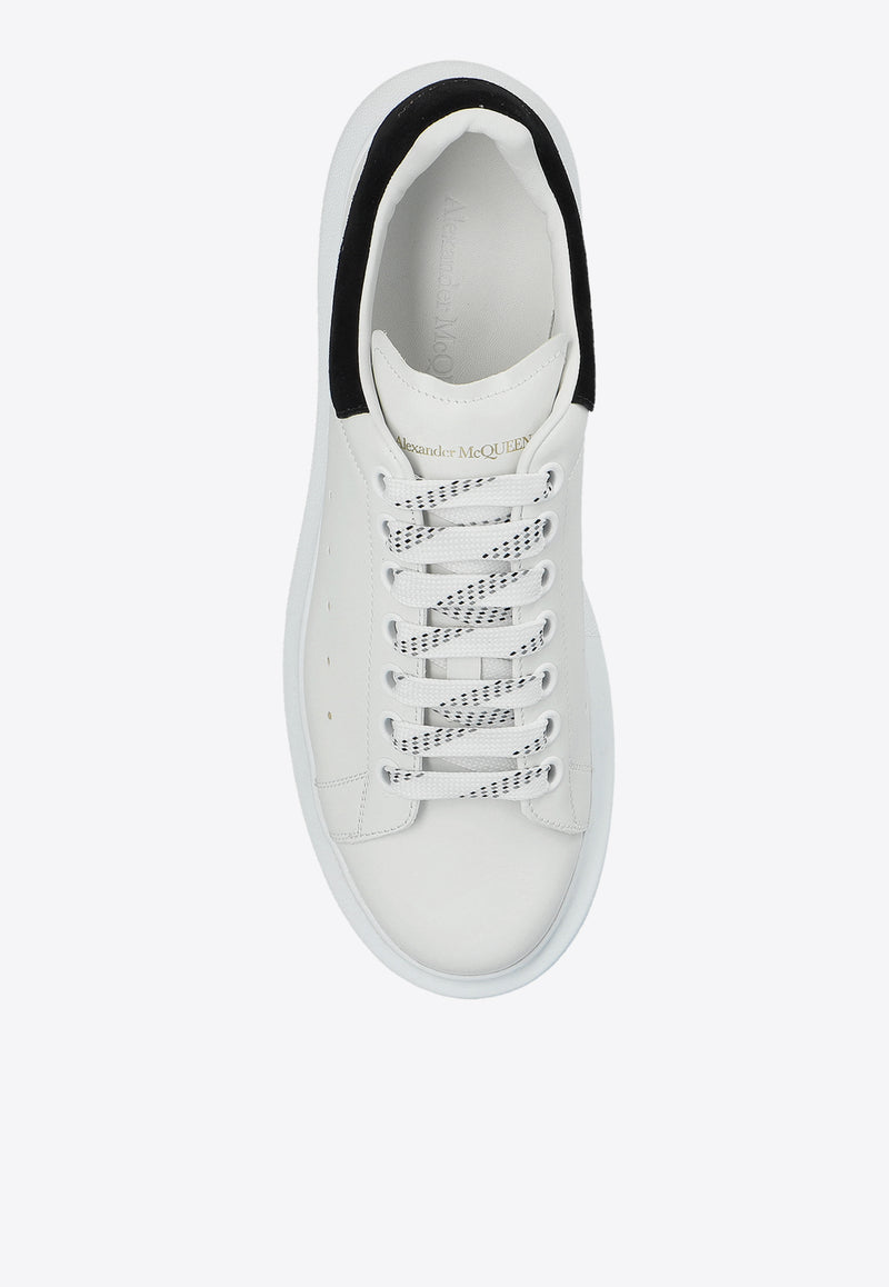 Alexander McQueen Oversized Leather Sneakers 553770 WIEF1-9061