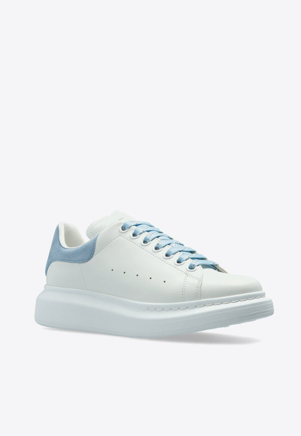 Alexander McQueen Oversized Leather Sneakers 553770 WIEF1-9412