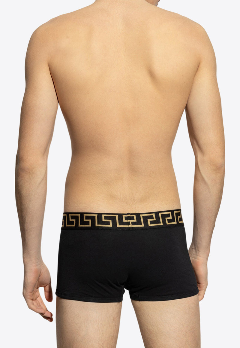 Versace Logo-Waistband Boxers AU10026 1A10011-A80G