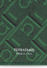 Salvatore Ferragamo Logo Monogram Bi-Fold Wallet 661530 MONOGRAM 780320-FOREST GREEN