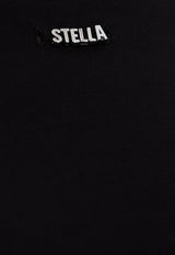 Stella McCartney Logo-Charm Crewneck T-shirt 6J0184 3SPZ74-1000