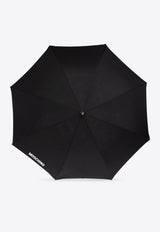 Moschino Logo-Print Umbrella 8927 D63AUTOA-BLACK MULTI