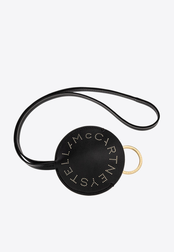 Stella McCartney Logo-Lettering Key-Ring On Strap 7V0110 WP0512-1000