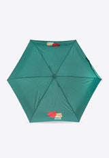 Moschino Teddy Bear-Motif Umbrella 8188 SUPERMINIM-GREEN