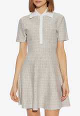 Givenchy Monogram Jacquard Mini Polo Dress BW22A P4ZPB-250