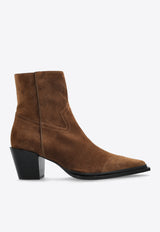 Jimmy Choo Cece 60 Suede Boots CECE AB 60 SVV-OAK