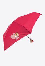 Moschino Teddy Bear-Print umbrella 8188 SUPERMINIC-CHERRY