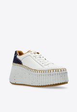 Chloé Nama Low-Top Wedge Sneakers CHC24U02I BD-49Q