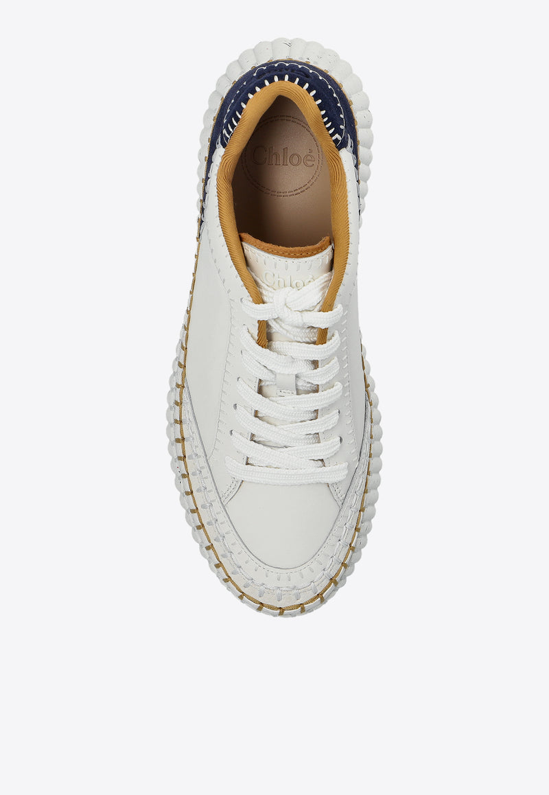 Chloé Nama Low-Top Wedge Sneakers CHC24U02I BD-49Q