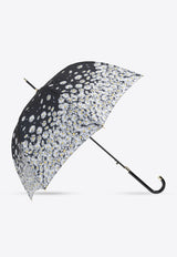 Moschino Raining Daisies Umbrella 9048 63AUTOA-BLACK