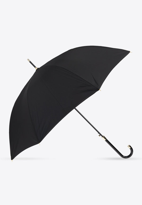 Moschino Logo-Print Umbrella 9100 D63AUTOA-BLACK MULTI