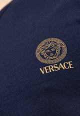 Versace Medusa-Print Short-Sleeved Undershirt AUU01004 1A10011-A1384