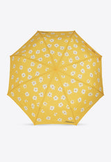 Moschino All-Over Flowers Umbrella 9049 OPENCLOSEU-YELLOW