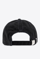 Ganni Logo Embroidered Baseball Cap A6300 5890-099