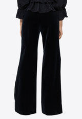 Chloé Flared Tailored Velvet Pants CH25SPA36 017-48B