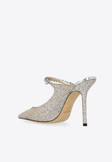 Jimmy Choo Bing 100 Crystal-Embellished Pumps BING 100 PZF-SAND