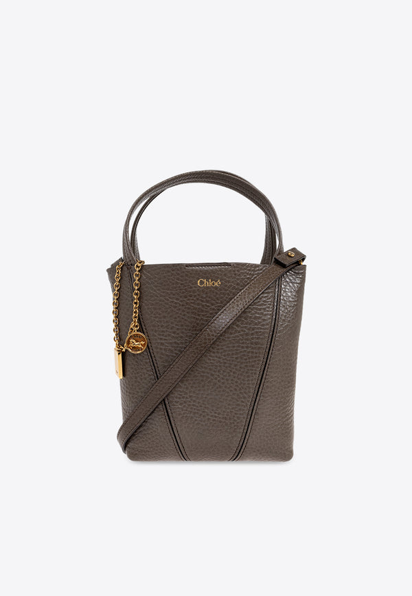 Chloé Small Spin Leather Tote Bag CH25SS812 N84-036