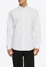 Givenchy Logo Monogram Button-Up Shirt BM611 G15U7-100