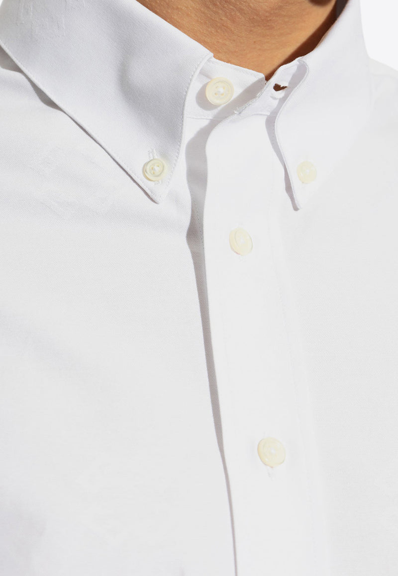 Givenchy Logo Monogram Button-Up Shirt BM611 G15U7-100