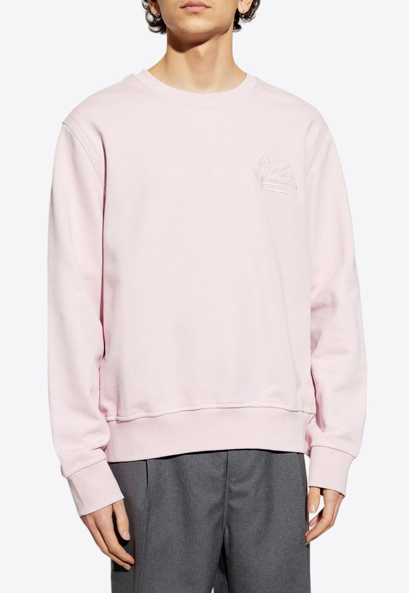 Etro Pegaso Embroidered Crewneck Sweatshirt MRMB0010 AJ215-F0320