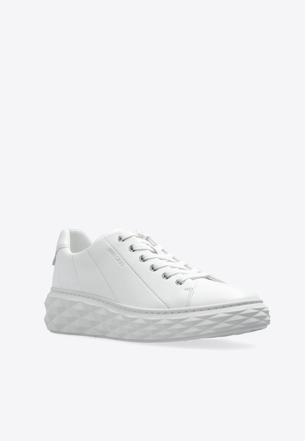 Jimmy Choo Diamond Low-Top Sneakers DIAMOND LIGHT MAXI F RXN-V WHITE WHITE