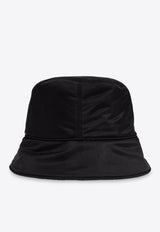 Off-White Logo-Embroidered Bucket Hat OMLA033C99 FAB001-1001