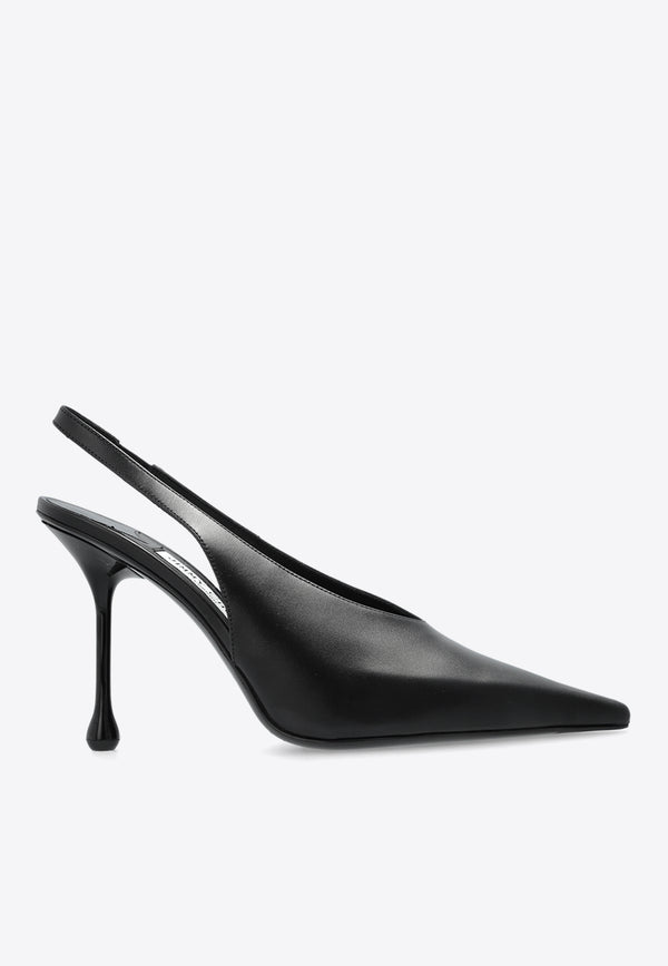 Jimmy Choo Isa 95 Leather Pumps ISA 95 CLF-BLACK