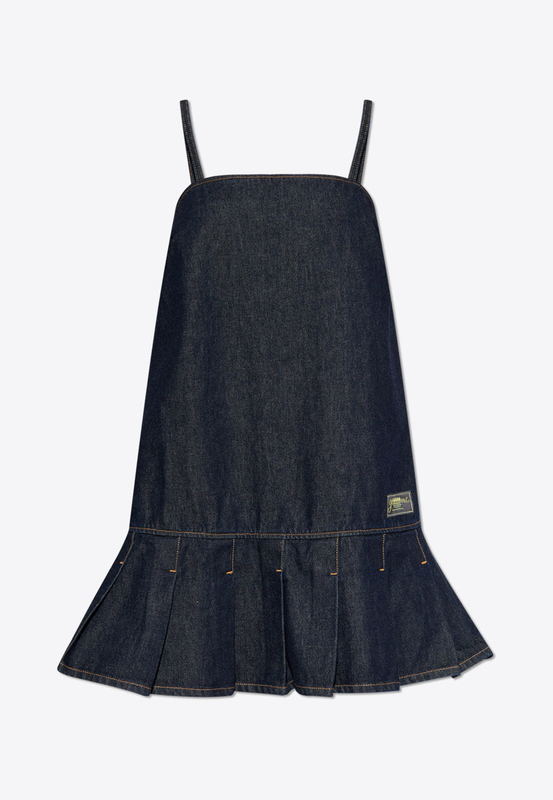 Ganni Sleeveless Mini Denim Dress J1622 6605-077