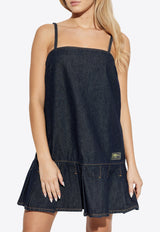 Ganni Sleeveless Mini Denim Dress J1622 6605-077