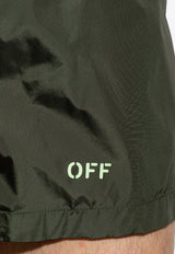 Off-White Off Stamp Swim Shorts KĄPIELOWE OMFD014S25 FAB005-5250