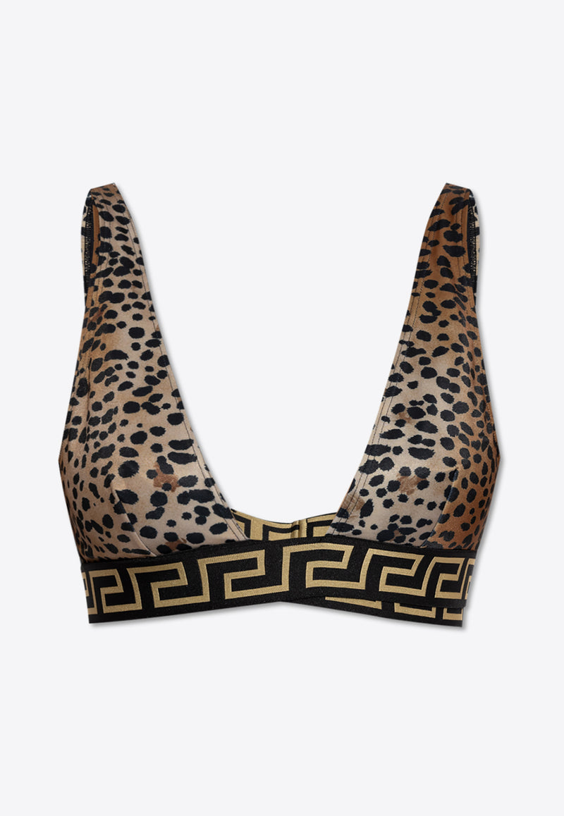 Versace Greca Border Triangle Bikini Top GÓRA 1008602 1A13661-5N580