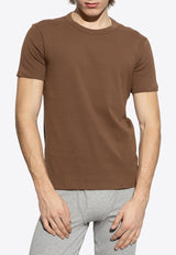 Tom Ford Logo-Patched Crewneck T-shirt T4M081040 0-216