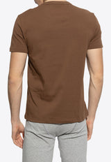 Tom Ford Logo-Patched Crewneck T-shirt T4M081040 0-216