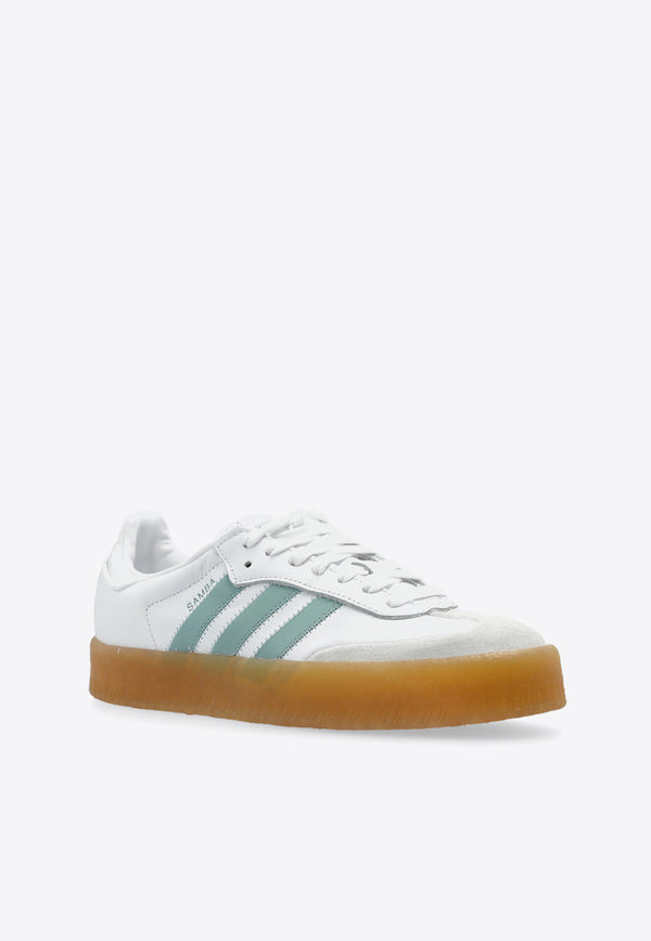 Adidas Originals Sambae Low-Top Sneakers White JP5609 0-FTWWHT WONBLU OWHITE