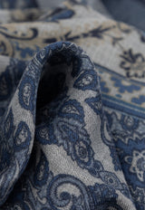 Etro Paisley Print Scarf Blue MATA0050 AK816-X0883