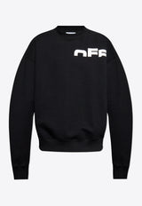 Off-White Shared Logo Crewneck Sweatshirt OMBA054S25 FLE003-1001