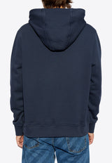 Etro Pegaso Embroidered Drawstring Hoodie Navy MRMB0008 AJ215-B0065