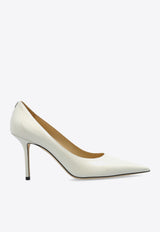 Jimmy Choo Love 85 Leather Pumps LOVE 85 PWJ-LATTE