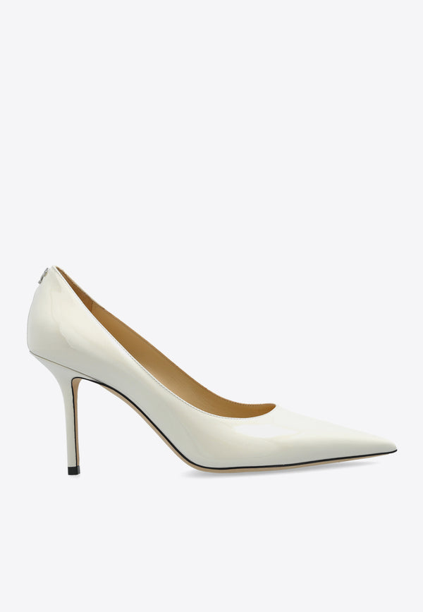 Jimmy Choo Love 85 Leather Pumps LOVE 85 PWJ-LATTE