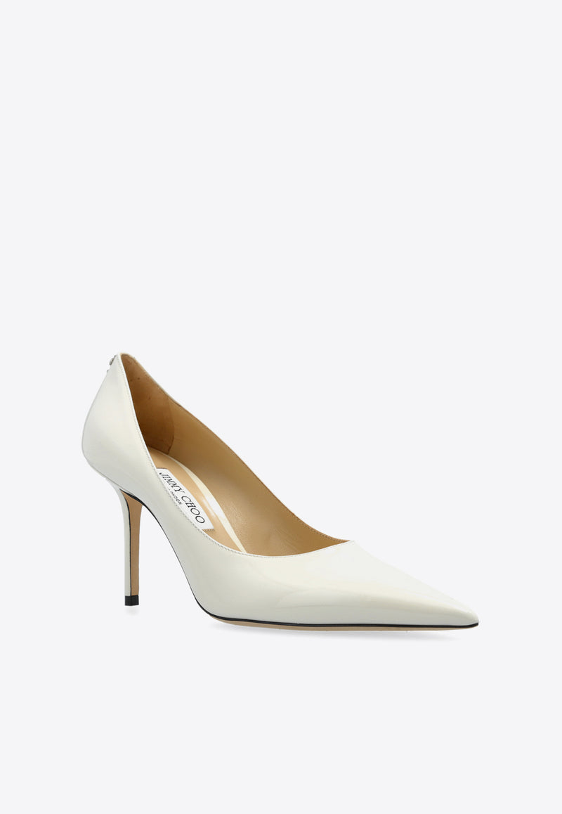 Jimmy Choo Love 85 Leather Pumps LOVE 85 PWJ-LATTE