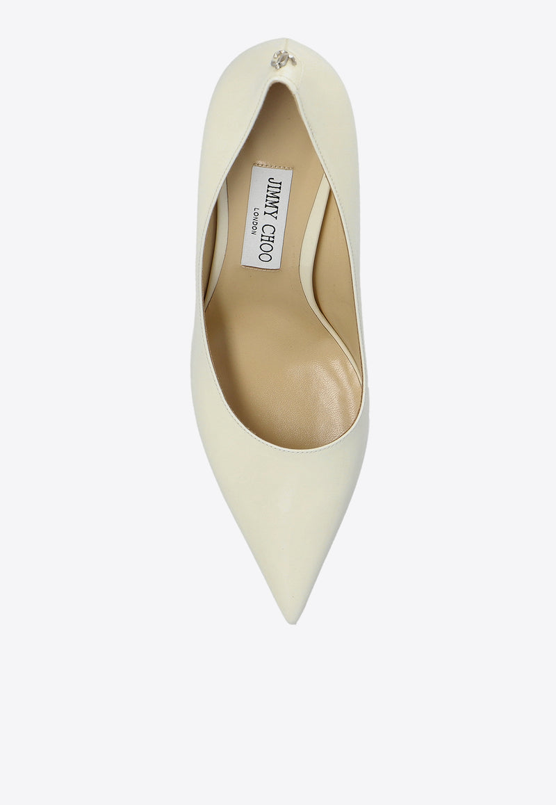 Jimmy Choo Love 85 Leather Pumps LOVE 85 PWJ-LATTE